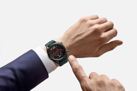 Chytré hodinky Huawei Watch GT Active, štýlový dizajn, farby, nastaviteľný ciferník, veľká výdrž, vodotesnosť