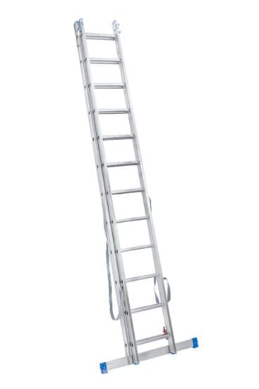 VENBOS Dvojdielny rebrík PROFI 2212 2 × 12