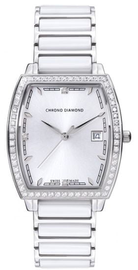 Chrono Diamond dámské hodinky 10310A Damenuhr Leandra