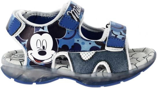 Disney by Arnetta chlapčenské svietiace sandále Mickey Mouse