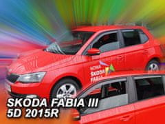 HEKO Deflektory okien Škoda Fabia III. 2014- (4 diely)