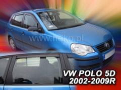HEKO Deflektory okien VW Polo 2001-2009 (4 diely)