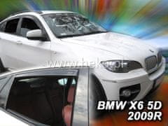 HEKO Deflektory okien BMW X6 2008-2014 (4 diely, E71)