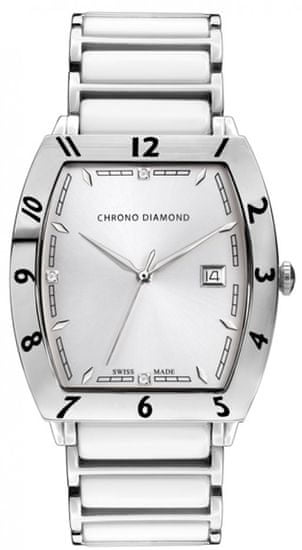 Chrono Diamond pánské hodinky 10300A Herrenuhr Leandro