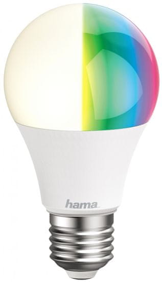 HAMA WiFi LED žiarovka, E27, RGB