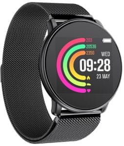 Inteligentné hodinky Umidigi Uwatch Milanese, frekvencia tepu, srdcová aktivita, aktivita, šikovný športový mód, monitorovanie spánku