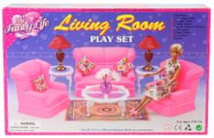 Lamps Glorie Obývacia súprava pre bábiky typu Barbie