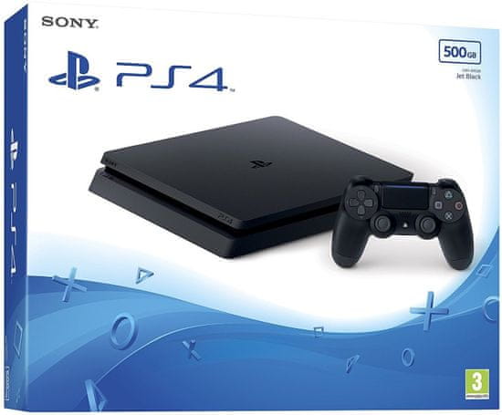 SONY Playstation 4 Slim - 500GB, (PS719407775)