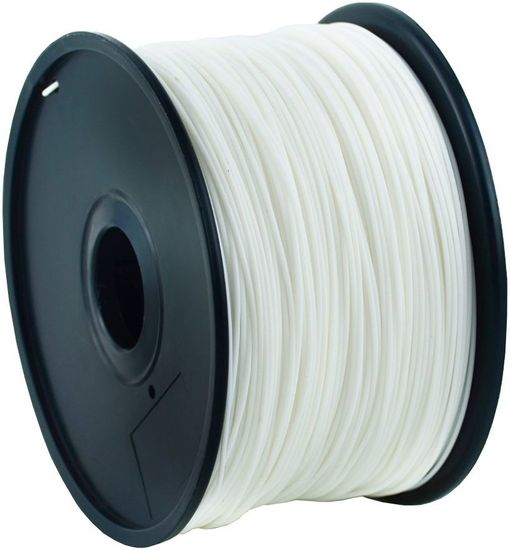 Gembird tlačová struna (filament), ABS, 1,75mm, 1kg, biela (3DP-ABS1.75-01-W)