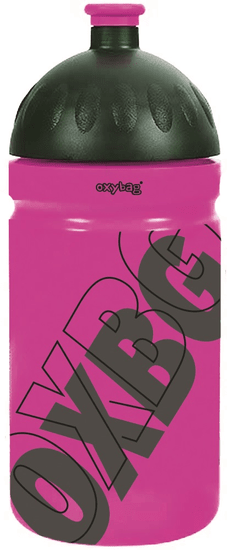 Karton P+P Fľaša na pitie 500 ml BLACK LINE pink