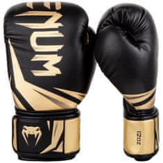 VENUM Boxerské rukavice "Challenger 3.0", čierna/zlatá 12oz