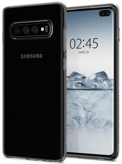 Spigen Ochranný kryt Liquid Crystal pre Samsung Galaxy S10 Plus, transparentný 606CS25761