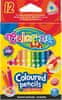 Colorino Pastelky trojhranné polovičná, 12 farieb Kids 
