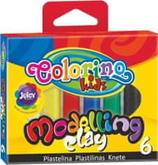 Colorino Plastelína 6 farieb 