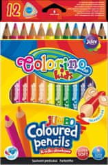 Colorino Pastelky trojhranné JUMBO 12 farieb 