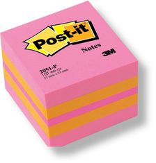 Post-It Blok samolepiace 51 x 51 mm ružový neon 