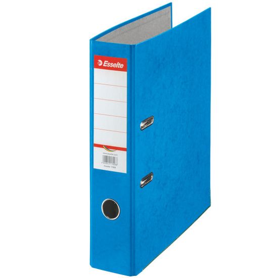 Esselte Zakladač pákový papierový Rainbow A4 7,5 cm modrý