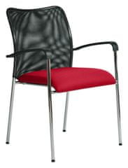 Antares Konferenčná stolička Spider červená 