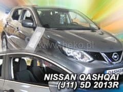 HEKO Deflektory okien Nissan Qashqai 2014- (predné)