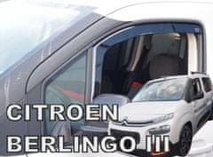 HEKO Deflektory okien Citroen Berlingo 2018- (predné)