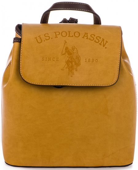 U.S. POLO ASSN. dámský žlutý batoh Cowtown