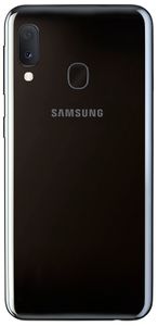 Samsung Galaxy A20e, NFC, Bluetooth 5.0, LTE, Wi-Fi, USB-C.