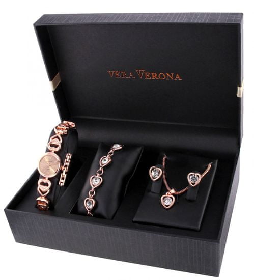 Vera Verona dámské hodinky se sadou šperků MWF16-205