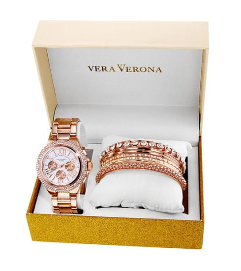 Vera Verona dámska sada hodiniek s náramkami MWF16-031C