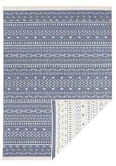 NORTHRUGS Kusový koberec Twin Supreme 103439 Kuba blue creme – na von aj na doma 80x150