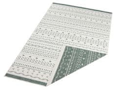 NORTHRUGS AKCIA: 80x350 cm Kusový koberec Twin Supreme 103440 Kuba green creme – na von aj na doma 80x350