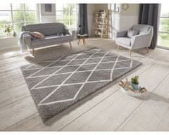Elle Decor Kusový koberec Passion 103684 Grey, Cream z kolekcie Elle 80x200