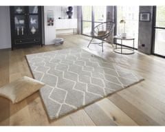 AKCIA: 160x230 cm Kusový koberec Glow 103659 Silver Grey/Cream z kolekcie Elle 160x230