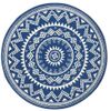 Kusový koberec Celebration 103442 Valencia Blue 140x140 (priemer) kruh
