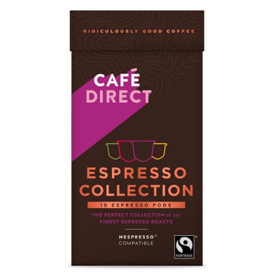 Cafédirect Selekcia Espresso kávových kapsúl pre Nespresso 10 ks