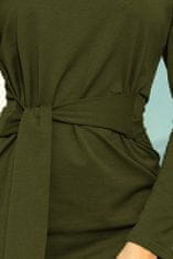 Numoco Dámske mini šaty Walgaron khaki XL