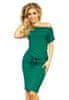 Numoco Dámske šaty 56-5, zelená, XL