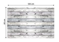 Dimex Nálepky na nábytok - Drevené dosky šedé, 85 x 125 cm