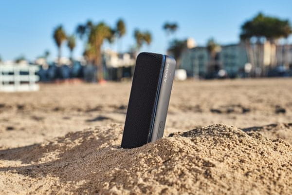 reproduktor prenosný Bluetooth sony srsxb32 krytie ip67 odolnosť voči vode nárazu prachu piesku umývateľný vodou extrémne podmienky
