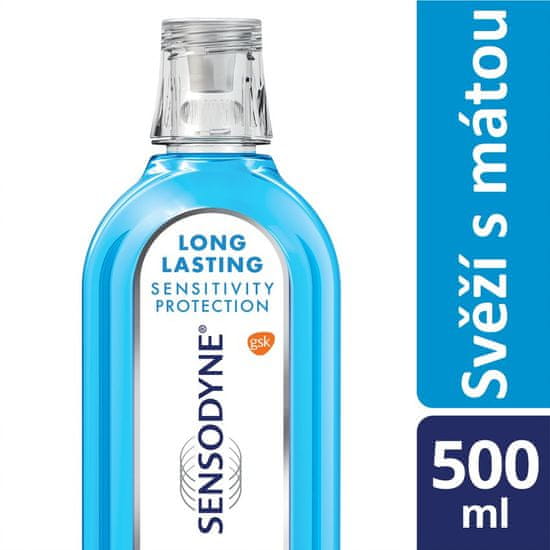 Sensodyne Ústna voda Cool Mint 500 ml