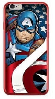 MARVEL Captain America 004 Zadný Kryt pre iPhone 6 / 6S Red MPCCAPAM1202