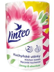 LINTEO Kuchynské utierky LINTEO XXL - 2-vrstvové - biele - 1 kotúč