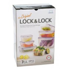 Lock&Lock Dóza na potraviny set 7 ks - rozbalené