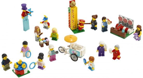 LEGO City 60234 Súprava postáv - Zábavná púť