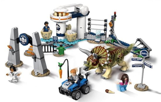 LEGO Jurassic World 75937 Triceratopsovo besnenie
