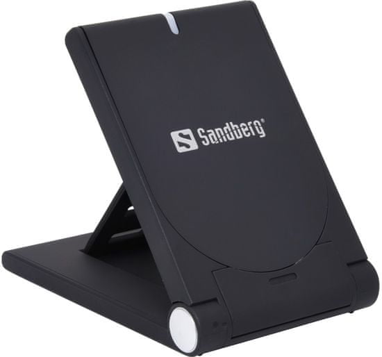 Sandberg bezdrôtová nabíjačka Qi, Wireless Charger FoldStand 5W 441-06