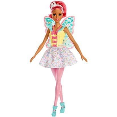 Mattel Barbie Čarovná víla modrá krídla