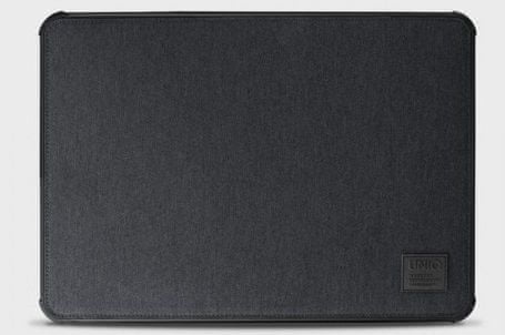 UNIQ dFender ochranné puzdro pre 13" Macbook / laptop Charcoal, Uniqa-DFENDER (13) -Black