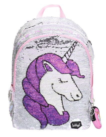 BAAGL Školský batoh Fun Unicorn