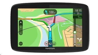 GPS navigácia TomTom GO ESSENTIAL 6 Traffic EU45 Lifetime, doživotná aktualizácia mapy Európy, hands-free