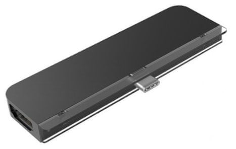 Hyper HyperDrive 6-in-1 USB-C Hub pre iPad Pro - Space Gray, HY-HD319-GRAY